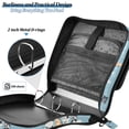 thumbnail image 4 of FORMRS Zipper Binder with Shoulder Strap 2-inch Ring 500 Sheet Capacity File Bag, Pirate Animals, 4 of 5