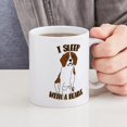 thumbnail image 4 of CafePress - I Sleep With Beagles - 11 oz Ceramic Mug - Novelty Coffee Tea Cup, 4 of 4