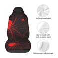 thumbnail image 4 of Fotbe Red Spider On The Web Funda para Asiento de Auto con Estampado – Impermeable y Antisudor – Ajuste Universal, Lavable a Máquina, Antideslizante (1 Pieza), 4 of 5