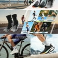 thumbnail image 4 of JSEMOY  Athletic Socks for Men Women with Cushion,Compression Crew Running Socks,4 Pairs Work Hiking Basketball Sport Socks, 4 of 6
