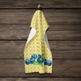 thumbnail image 4 of Carolines Treasures BB7167KTWL Blueberries on Basketweave Kitchen Towel 15 X 28" multicolor, 4 of 4
