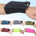 thumbnail image 3 of LJNYFDC Sac de Poignet Grande Capacité Bracelet Multifonctionnel Respirant Grande Capacité Design de Poche Course Jogging Entraînement Bandeau de Rangement, 3 of 7