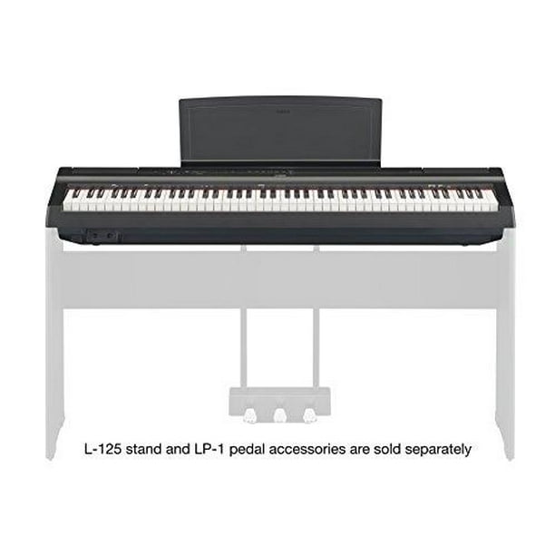 Yamaha P 125 Digital Piano Black Walmart