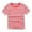 Watermelon Red, variant on GERsome Toddler Girls' T-Shirts Cotton Summer Tshirts Kids Girls Basic Striped Tee Undershirts Short Sleeve Clothes Crew Neck Shirts