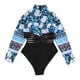 thumbnail image 1 of MKLEKYY Trajes De Baño Mujer 2 Piezas Women 1 Piece Webbingtank Suits Shirred Vintage Up Athletic Training Swimwear Bathing Sport Control Swimsuit Swimwear Padded Tummy Bikini Push Swimwears, 1 of 6