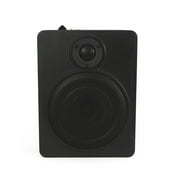 8'' 600W Active Under Seat Car Subwoofer with Amplifier Kit, Black