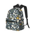 thumbnail image 2 of Lsque Flowers and Bee Classic Casual Backpack - Large Capacity Water-Resistant Backpack for School, Work, Travel, and Outdoor Activities, 2 of 8