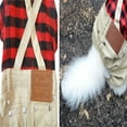 thumbnail image 6 of Pet Suspender Trousers British Grid Style for Dog Cat Yorkshire Terrier(Red), 6 of 7