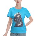 thumbnail image 1 of T-Shirt Basique à Manches Courtes pour Femmes Demon Slayer : Shitou Wuichiro, 1 of 6