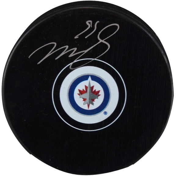 Mark Scheifele Winnipeg Jets Autographed Hockey Puck - Fanatics Authentic Certified
