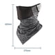 thumbnail image 1 of Pañuelo de verano Transpirable Correr Ciclismo Deportes Cara Cuello Bufandas Gris Sywqhk Accesorios para bicicletas, 1 of 2