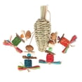thumbnail image 2 of Bite Toy, Bird Chew Toy Colorful Healthy Edible Coloring  For Lovebird For Budgie, 2 of 8