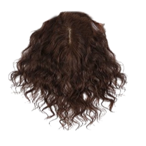 Vogacara Extensiones de cabello con clip ondulado realista y natural para peinados impecables Extensión de cabello rizado Cuidado del cabello Marron oscuro