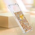 thumbnail image 3 of Glitter Case for Xiaomi Poco X4 Pro 5G, Bling Sparkle Floating Liquid Soft TPU Cushion Fashion Girly Women Girls Clear with Ring Holder Phone Cover for Xiaomi Poco X4 Pro 5G  Gold, 3 of 12