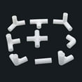 thumbnail image 7 of 50Pcs 12mm Inne Diameter PVC Straight Elbow Four Way Three Way Connector 60 90 120 135 Degree Tee Garden Pipe Connection Adapter
--------
,Leak Free Connections, 7 of 7