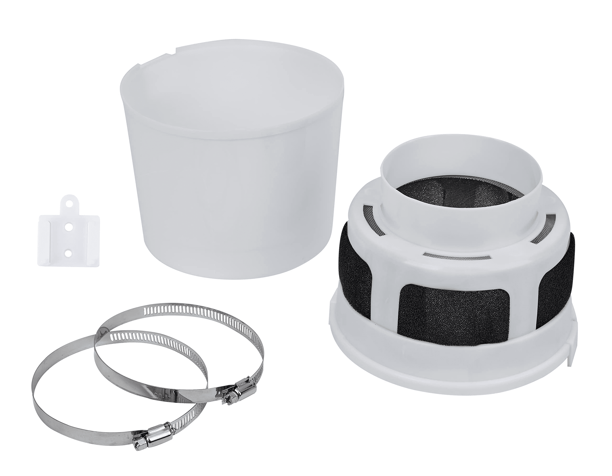TUOOWO Indoor Dryer Vent Kit Lint Trap Bucket Dryer Vent for Apartment - No Duct Included