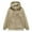 Khaki, variant on IROINNID Men's Hoodie Shearling Long Sleeve Solid Color Loose Fleece Zip Up Outwear