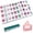 Dark Green, variant on 4 Layer Mahjong Tiles, 2026 NEW 160 Acrylic American 4 Layer Mahjong Tile Set with Clear Engraving with Exquisite Carrying Bag for Home, Travel & Game Nights (Light Purple)