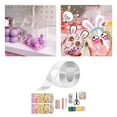 thumbnail image 4 of GUOOL Bubble Blowing Double Sided Tape Reusable Transparent Tape Mounting Tape E, 4 of 6