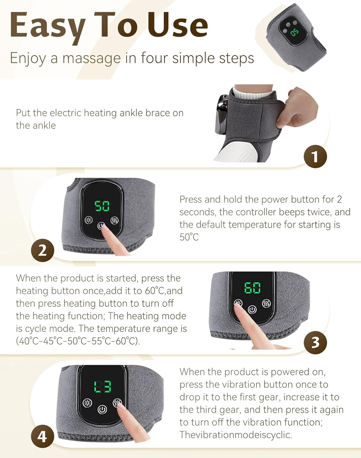 2026 Foot Renew Triple Method Massager, Portable Foot Renew for Feet Customizable Massage, Wireless Foots Renews Massager Rechargeable for Home/Office/Travel