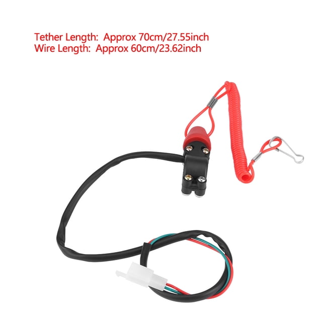 Engine Kill Switch, Made Of Quality Performance High Efficiency For Home ANGGREK Outboard Engine Stop Switch