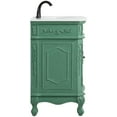 thumbnail image 7 of Elegant Kitchen and Bath 32 inch Single Bathroom vanity in vintage mint, 7 of 7
