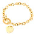 thumbnail image 2 of Pendentif pendentif Coeur Pendentif bracelet en Acier Inoxydable Bijoux Chaîne 18cm, 2 of 4