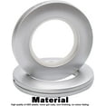thumbnail image 5 of 32 Pcs Curtain Eyelet Rings, Curtain Eyelets Round Plastic Rings Clips Inner Diameter 40mm Diy, 5 of 5