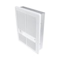 thumbnail image 4 of TPI Corporation HF3316T2RPW Large Fan Forced Electric Wall Heater, Markel 3310-Series, 4000-Watt, 240/208V, 16.8A, 175-CFM, Double Pole Thermostat, Steel Grill 18ga. White, 4 of 7