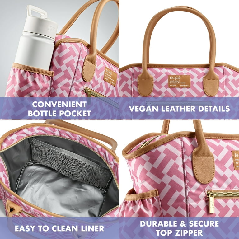 Fit & Fresh Beechwood Women's Lunch Bag, Large Insulated Fit & Fresh Beechwood Women's Lunch Bag, Large Insulated