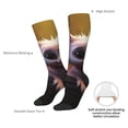 thumbnail image 4 of Balery Adorable Fluffy Bat Calcetines novedosos Calcetines deportivos Calcetines hasta la rodilla Calcetines de algodón Calcetines originales y geniales, 4 of 6