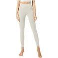 thumbnail image 3 of Juslio Women Pants Running Solid Elastic Yoga High Waisted Sweat White Plus Size Leggings, 3 of 5