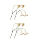 thumbnail image 1 of Flores artificiales Yuarrent 2 piezas Champán, 1 of 6