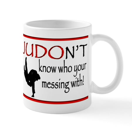 

JUDON t Know Who Your Messing With Judo Logo Mug (325 ml) Ceramic Coffee Mug 11oz