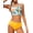 Big Flower in White, variant on Girls Bikini Beach Swimwear 2 Piece Swimsuits Floral Printing Bathing Suits