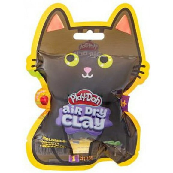 Play-Doh Air Dry Clay Black (Apple Scent!)