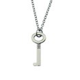 thumbnail image 2 of Stainless Steel Chain Necklace Lock Key Pendant Necklace Couple Padlock Necklace, 2 of 7