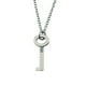 thumbnail image 2 of Collar de cadena de acero inoxidable, collar con colgante de llave, collar con candado para pareja, 2 of 8