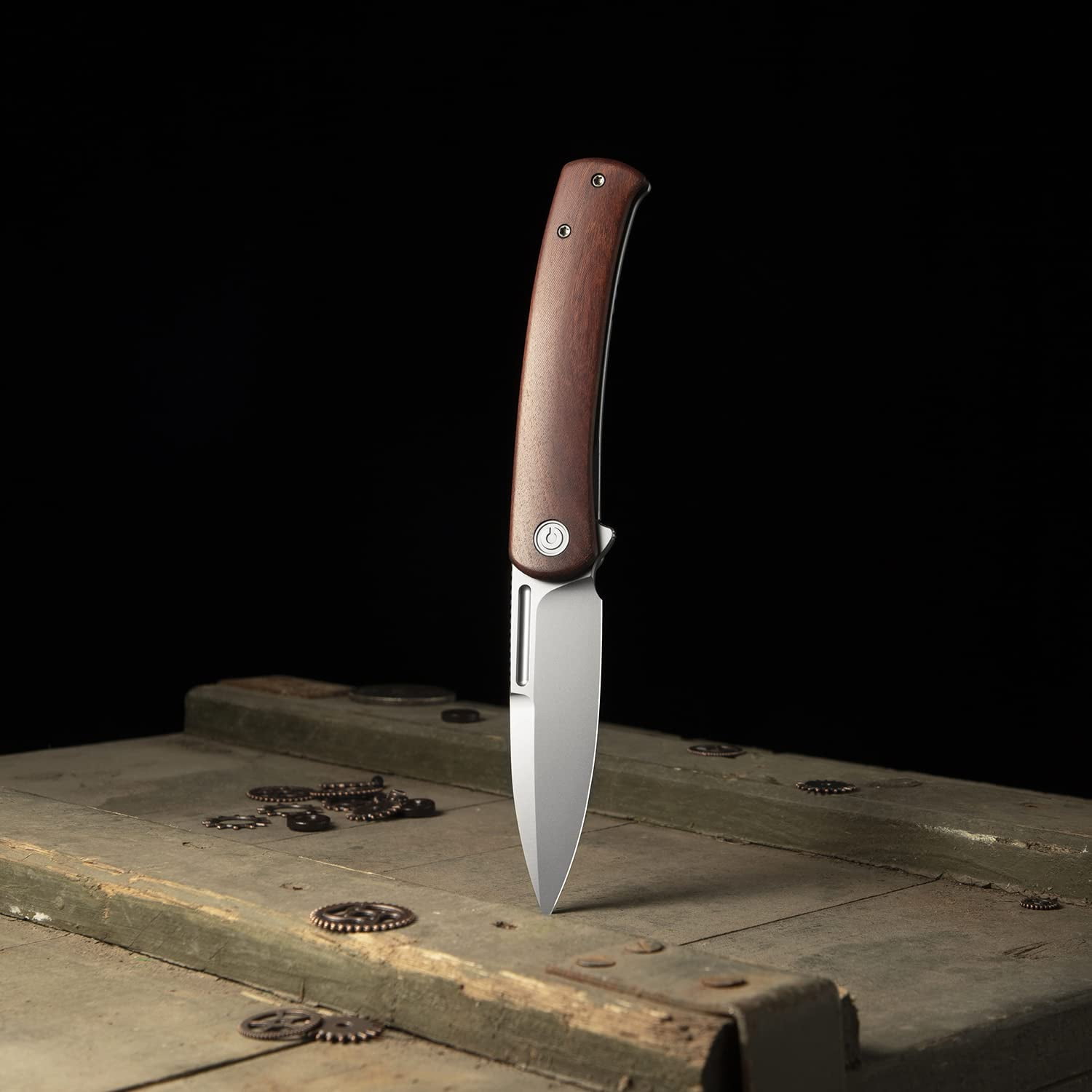 CIVIVI Cetos Folding Knife, 3.48-in 14C28N Blade  Frame Lock C21025B-4
