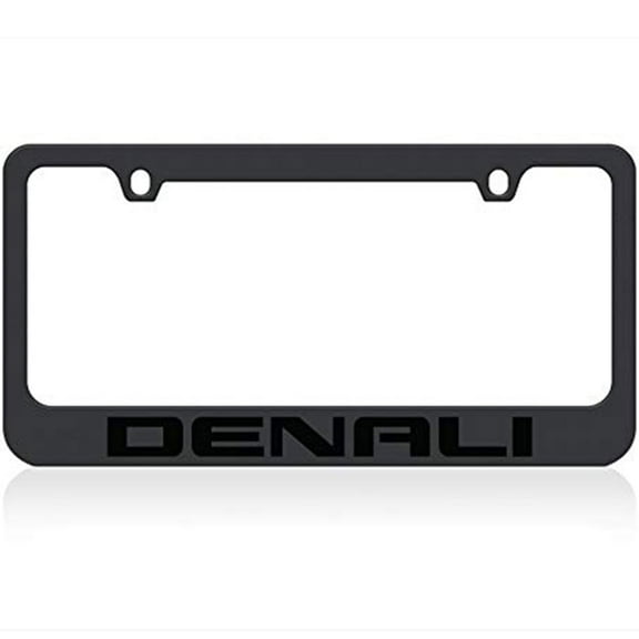 GMC Denali License Plate Frame (Black)