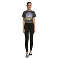 thumbnail image 3 of No Boundaries Women's Juniors Ankle Leggings 3-pack, 3 of 5