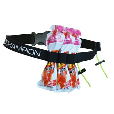 VeloChampion Triathalon, Running, Marathon, Time Trial Number Belt with Gel Loop