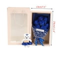 thumbnail image 3 of Uinagy 7 Simulated Soap Roses Gift Box Decoration with Bear White Box, 3 of 3