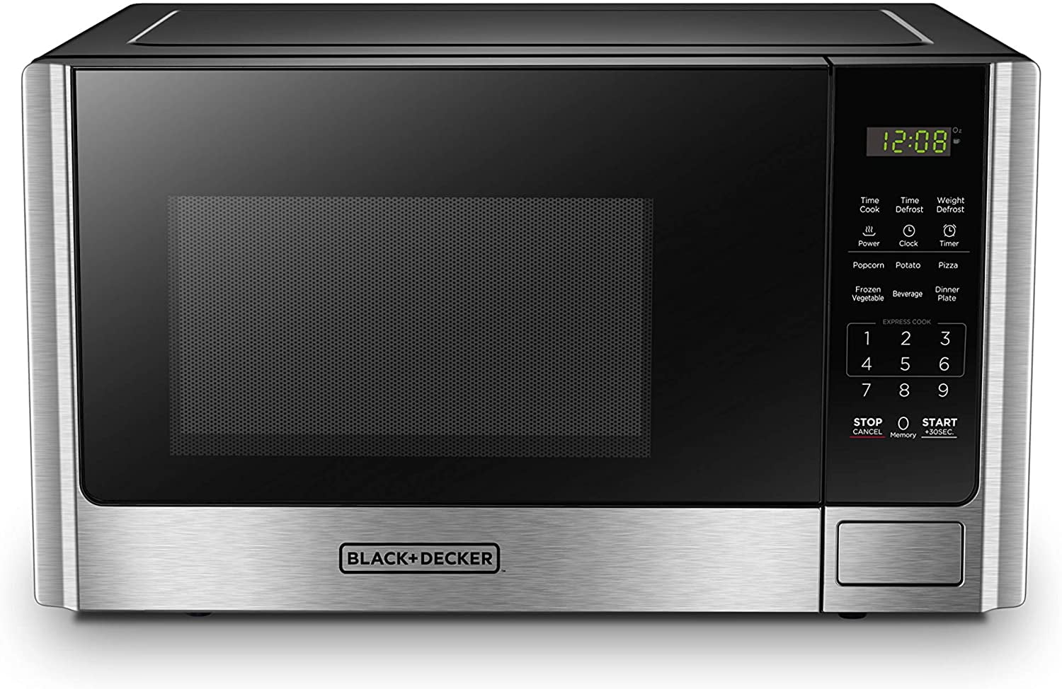 Black Digital Microwave and Grill, Electricals