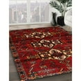 thumbnail image 2 of Ahgly Company Indoor Square Traditional Red Persian Area Rugs, 8' Square, 2 of 6