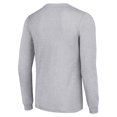 thumbnail image 3 of Men's Starter Heather Gray Baltimore Ravens Half Helmet Logo Long Sleeve Heathered T-Shirt, 3 of 3