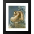thumbnail image 2 of Antoine Bourdelle 19x24 Black Modern Framed Museum Art Print Titled - Head of a Woman with a Marquee (1905), 2 of 5