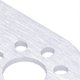 thumbnail image 3 of 10PCS Aluminum Alloy Bracket Plate 3108 Series Semicircular Flat Standard Hole Pattern Bracket3108-0001-0001, 3 of 4