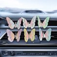 thumbnail image 2 of Adornos para coche con mariposas en movimiento, adornos para el interior del coche, decoraciones curativas para la consola central, 2 of 7