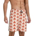 thumbnail image 2 of Fotbe Octopuses1 Pantalones Cortos de Pijama para Hombre, Ropa de Dormir, Pantalones de Pijama Cortos para Hombre-XX-Large, 2 of 6